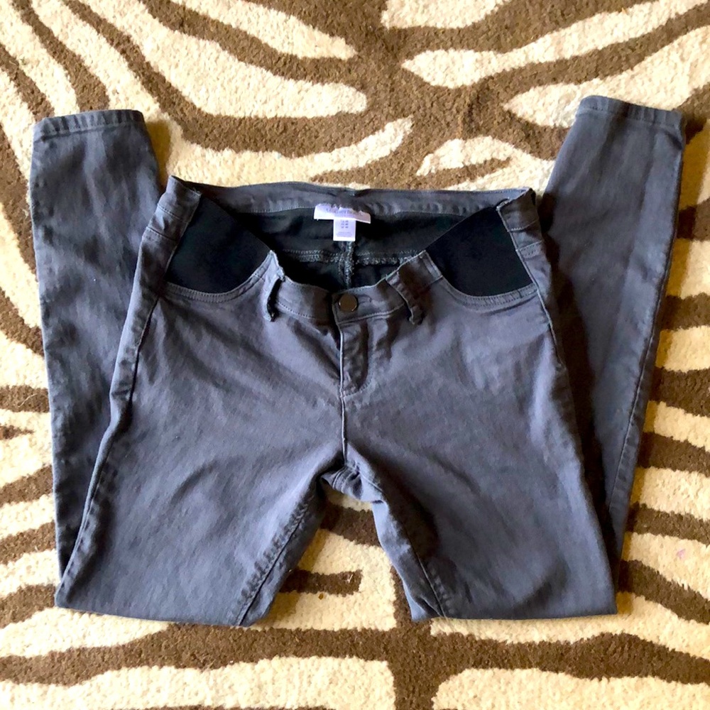 Gray Motherhood Maternity Trouser Pants